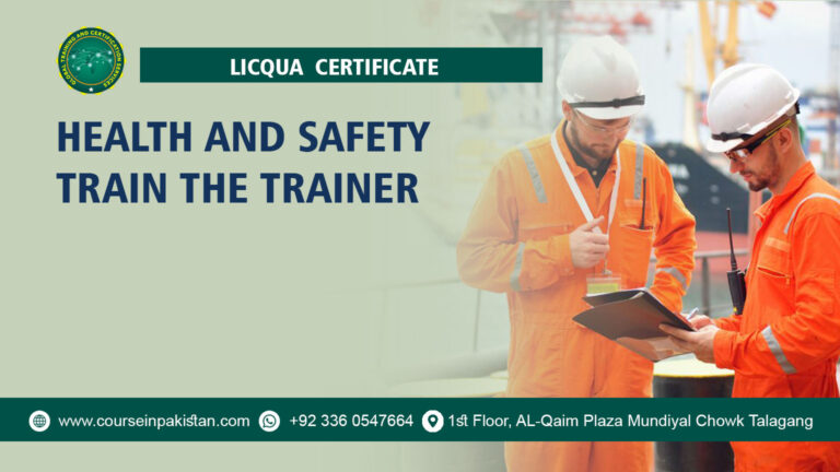 LICQual Certificate in Health and Safety Train the Trainer