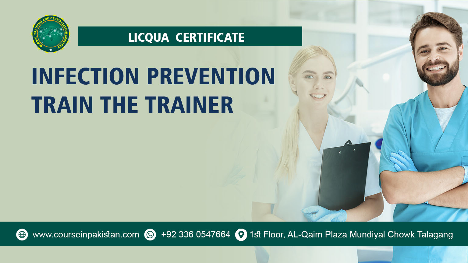 LICQual Certificate in Infection Prevention Train the Trainer