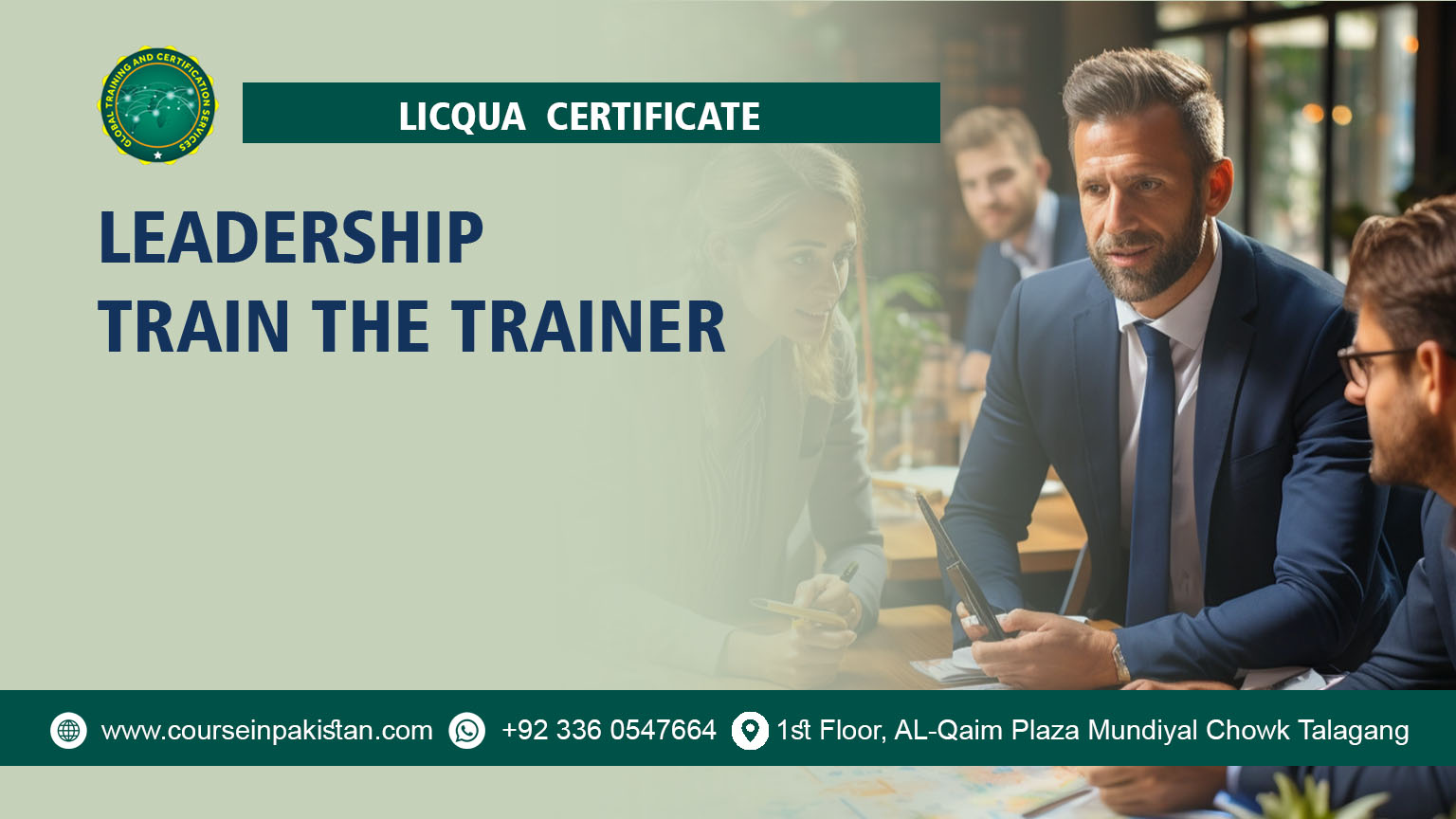 LICQual Certificate in Leadership Train the Trainer