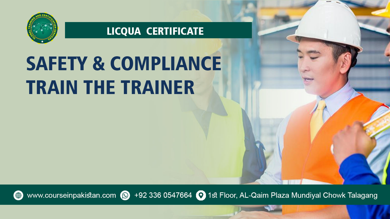 LICQual Certificate in Safety and Compliance Train the Trainer