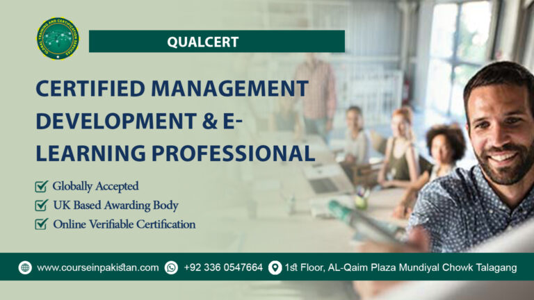 QualCert Certified Management Development & E-Learning Professional 