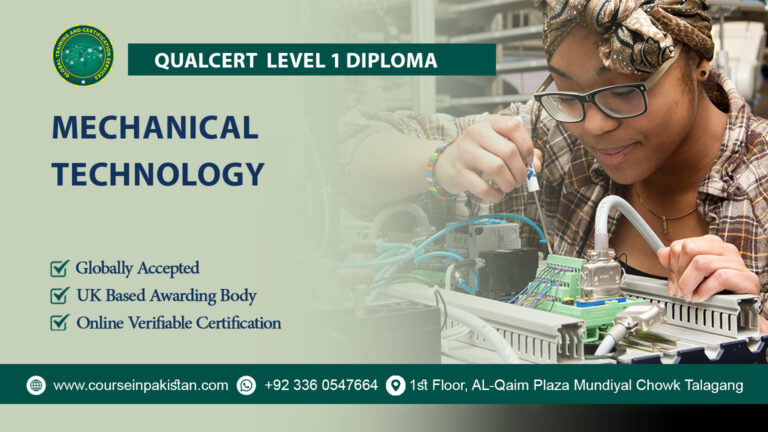 QualCert Level 1 Diploma in Mechanical Technology