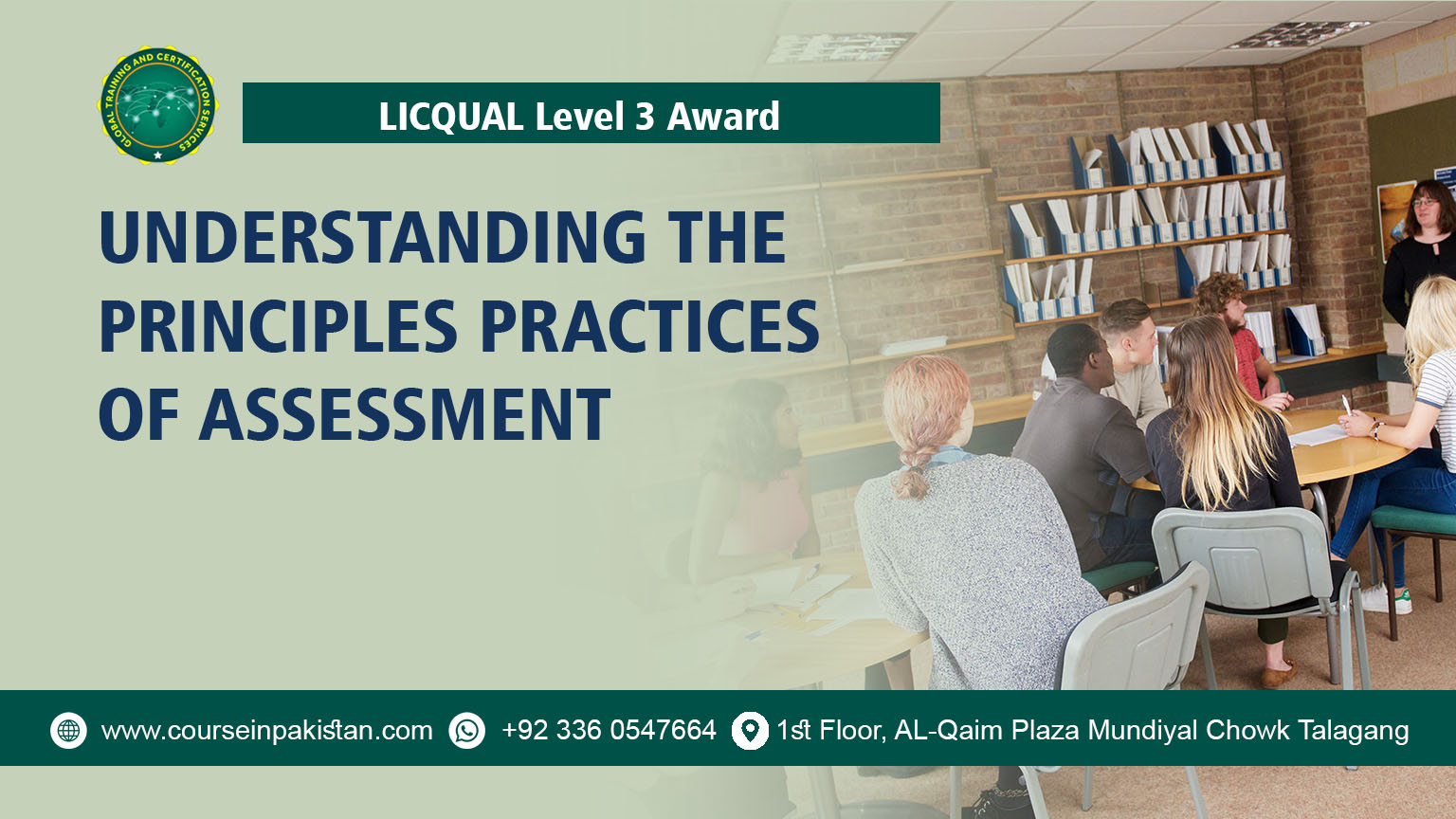 LICQual Level 3 Award in Understanding the Principles Practices of Assessment