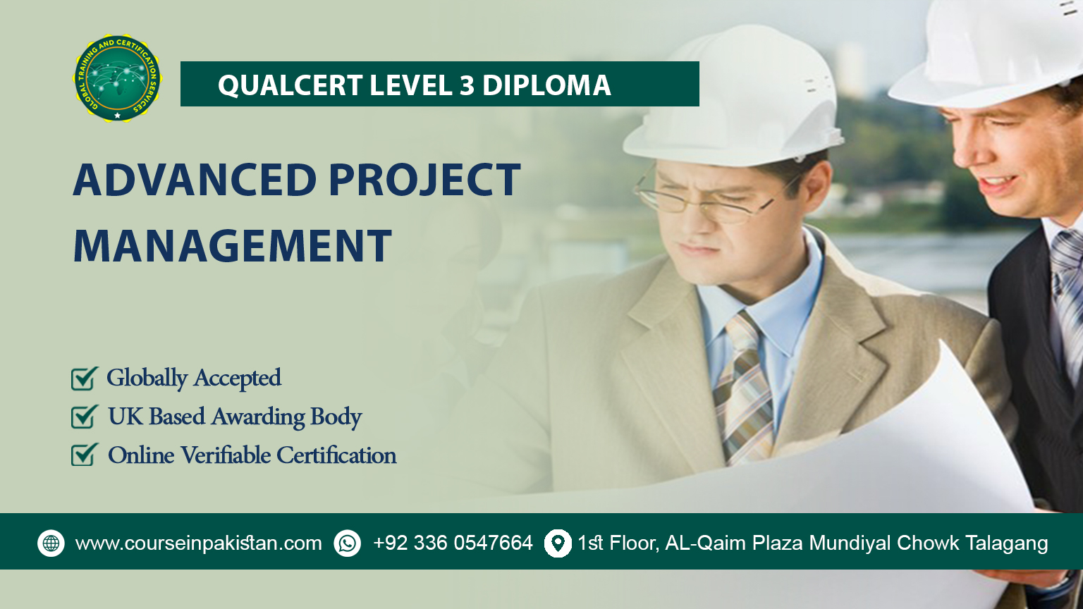 QualCert Level 3 Diploma in Advanced Project Management 