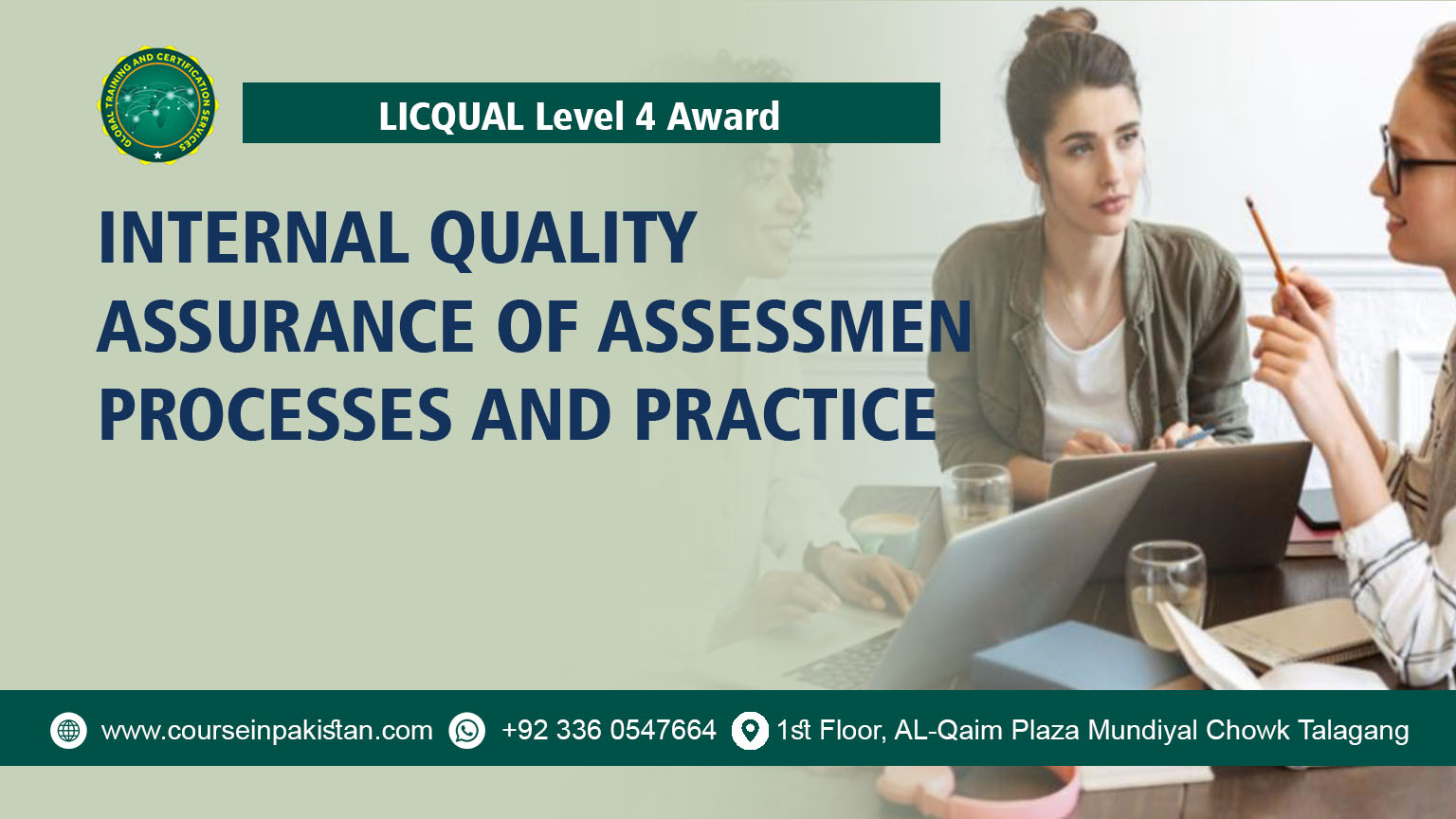 LICQual Level 4 Award in Internal Quality Assurance of Assessment Processes and Practice