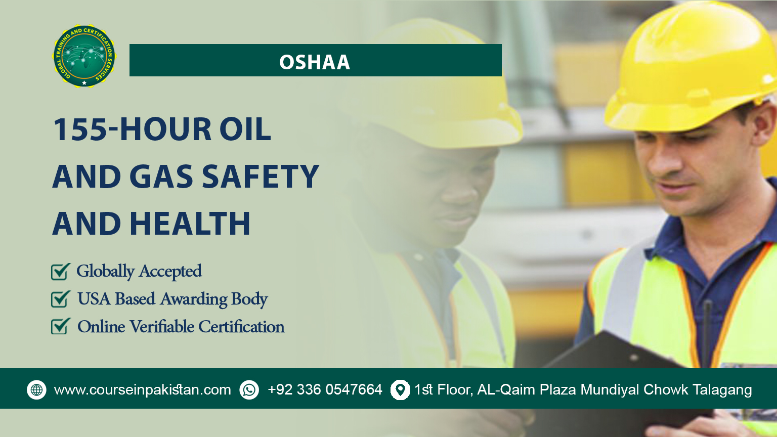 OSHA 155-Hour Oil and Gas Safety and Health