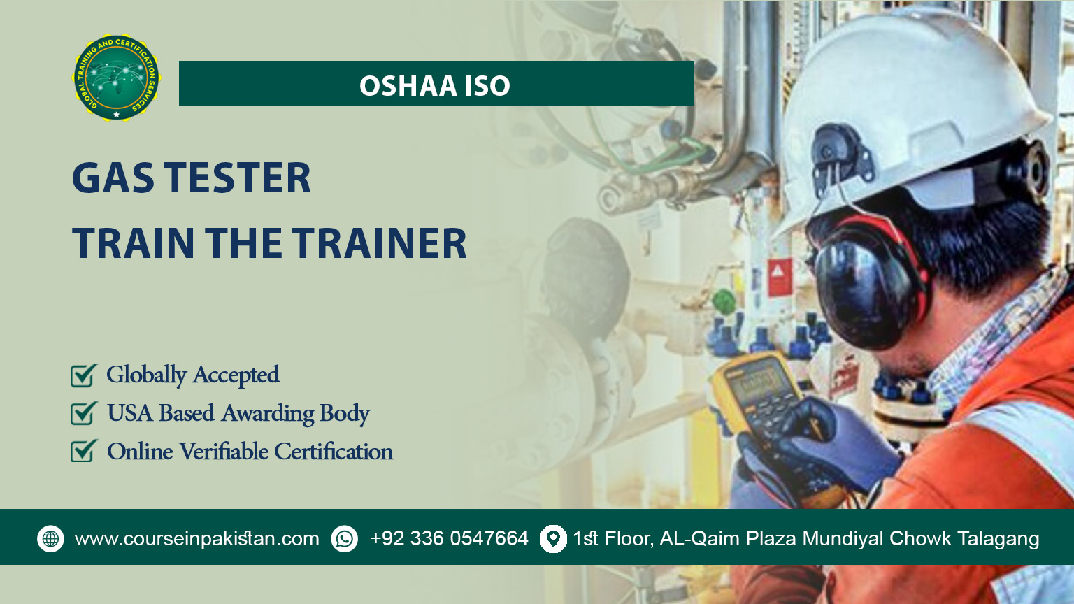 OSHAA Approved Gas Tester Train the Trainer