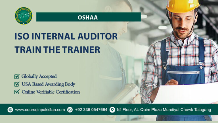 OSHAA ISO Internal Auditor Train the Trainer