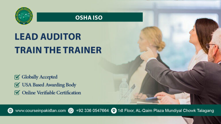 OSHAA ISO Lead Auditor Train the Trainer