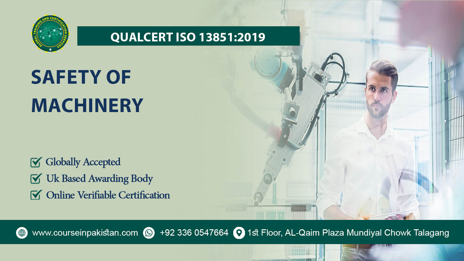 QualCert ISO 13851:2019 in Machinery Safety