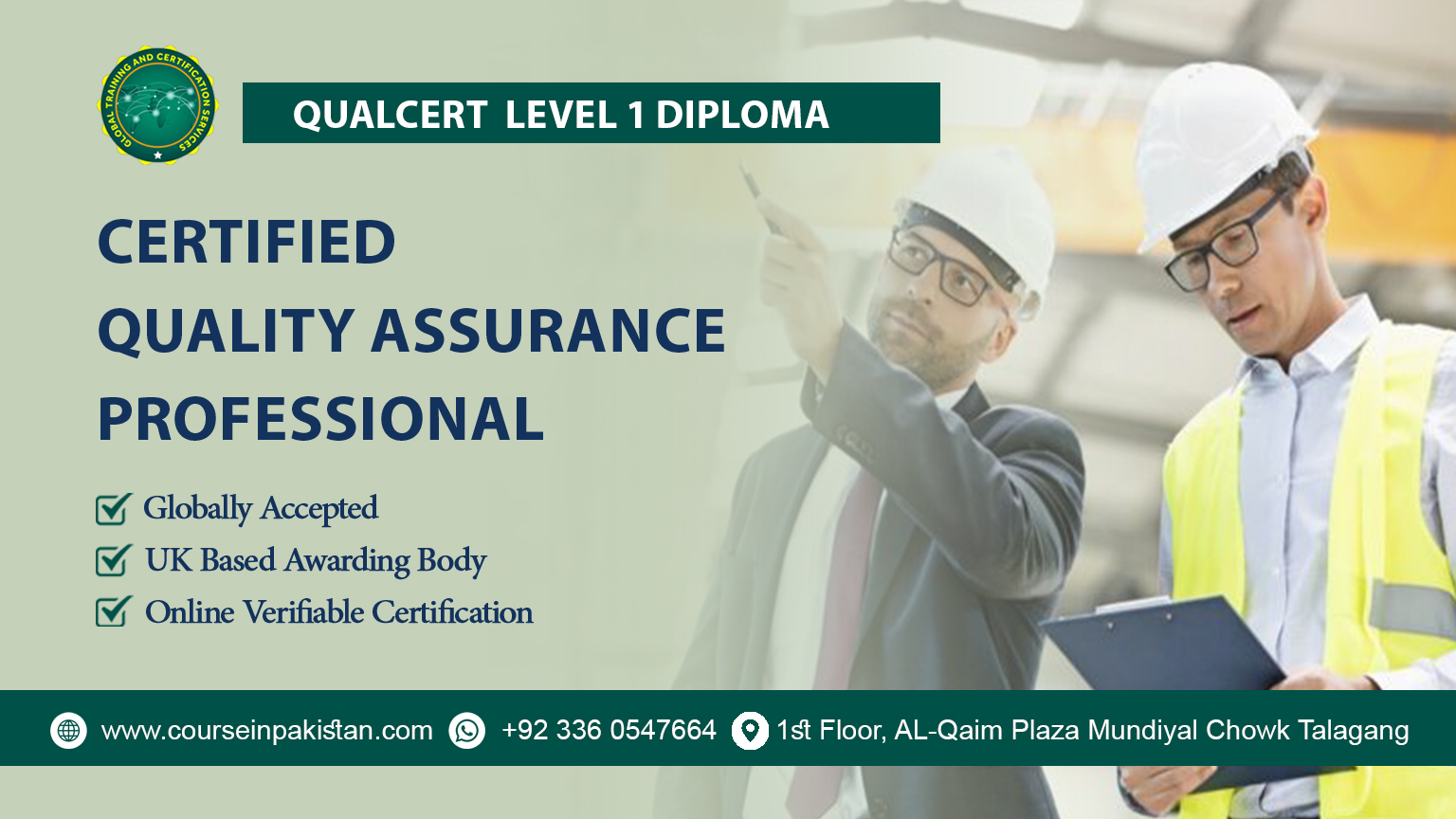 QualCert Certified Quality Assurance Professional (CQAP)