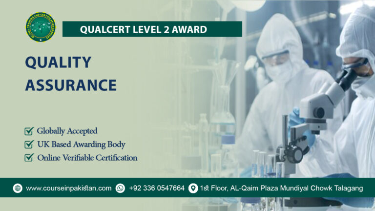 QualCert Level 2 Award in Quality Assurance (QA) 