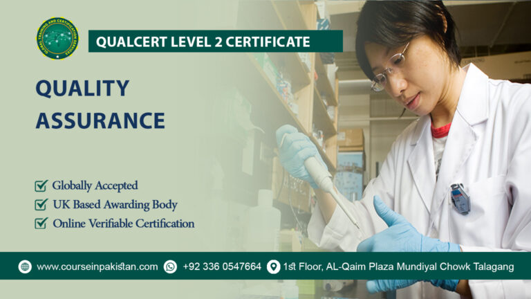 QualCert Level 2 Certificate in Quality Assurance (QA)