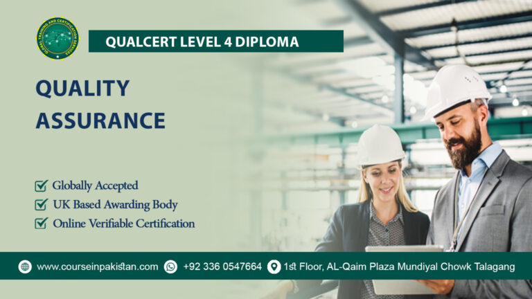 QualCert Level 4 Diploma in Quality Assurance (QA)