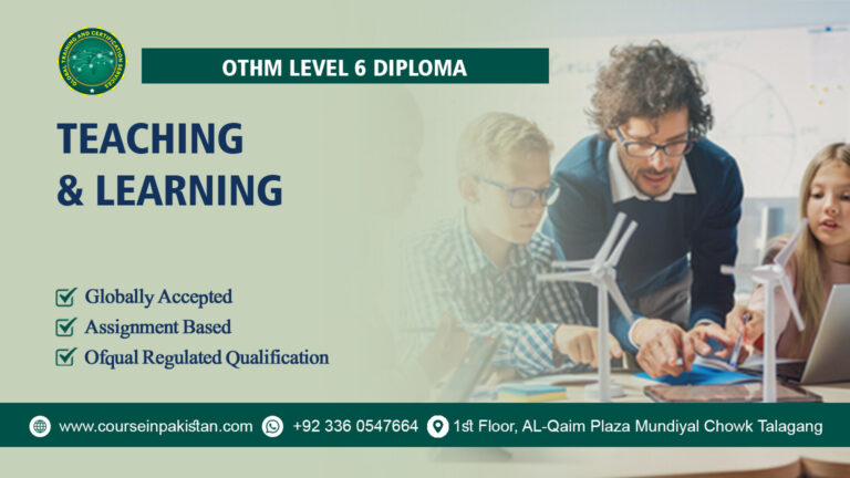 OTHM Level 6 Diploma in Teaching and Learning