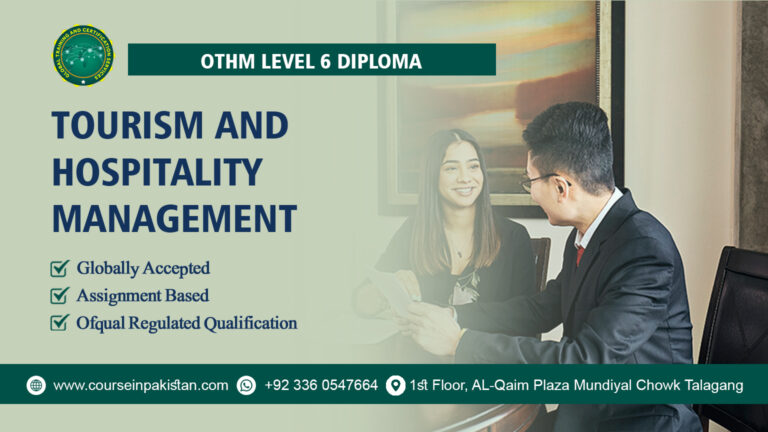 OTHM Level 6 Diploma in Tourism and Hospitality Management