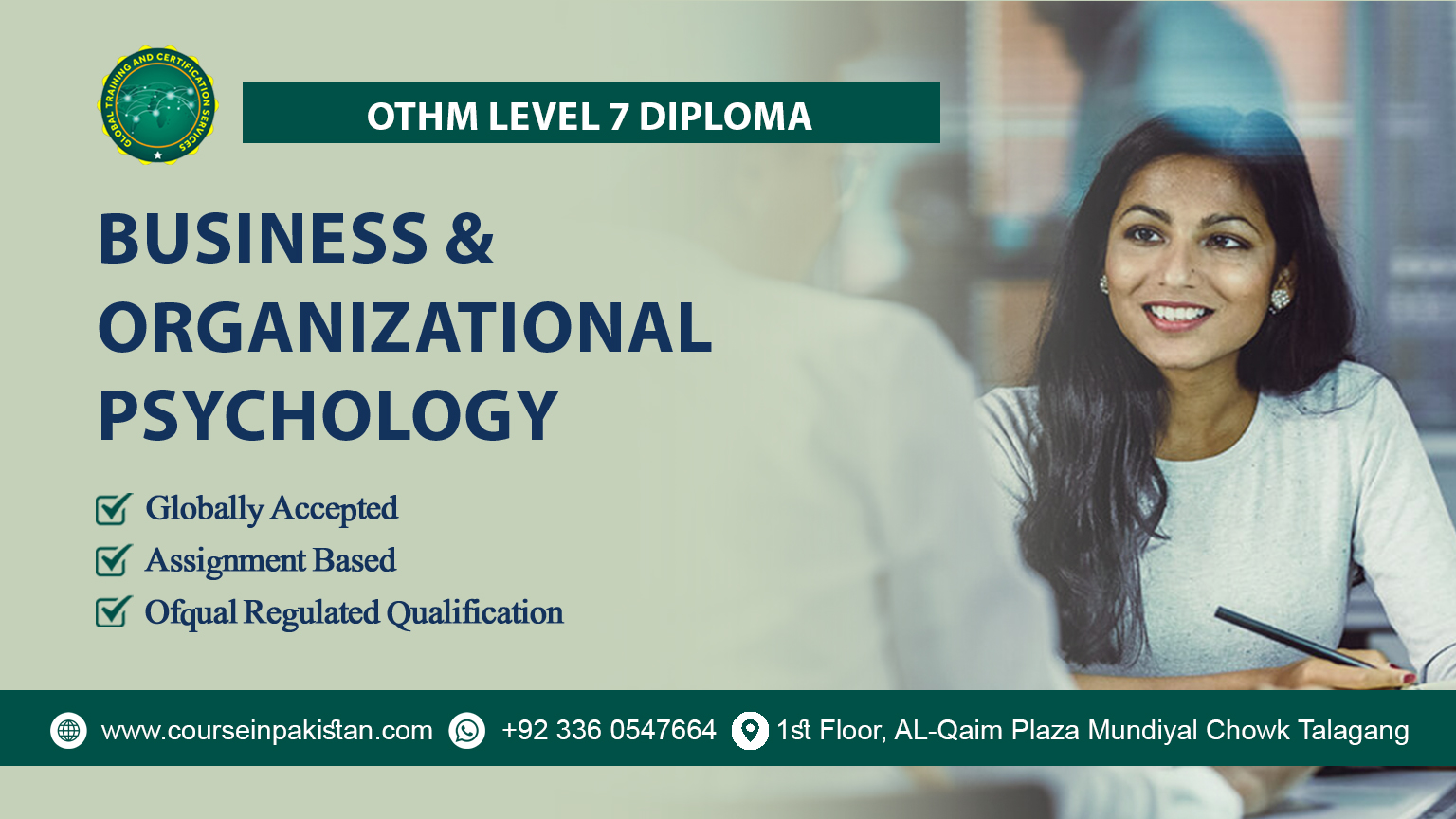 OTHM Level 7 Diploma in Business and Organizational Psychology