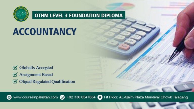 OTHM Level 3 Foundation Diploma in Accountancy