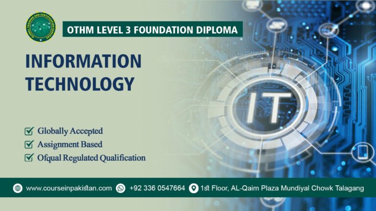 OTHM Level 3 Foundation Diploma in Information Technology