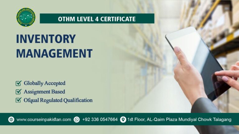 OTHM Level 4 Certificate in Inventory Management