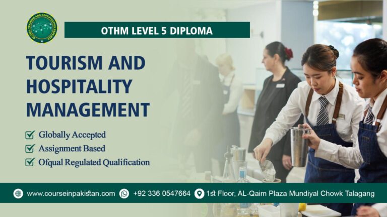 OTHM Level 5 Diploma in Tourism and Hospitality Management
