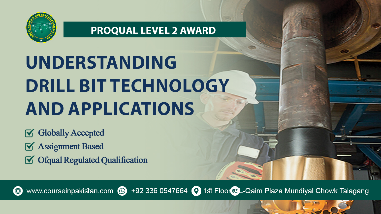 ProQual Level 2 Award in Understanding Drill Bit Technology and Applications ProQual Level 2 Award in Understanding Drill Bit Technology and Applications