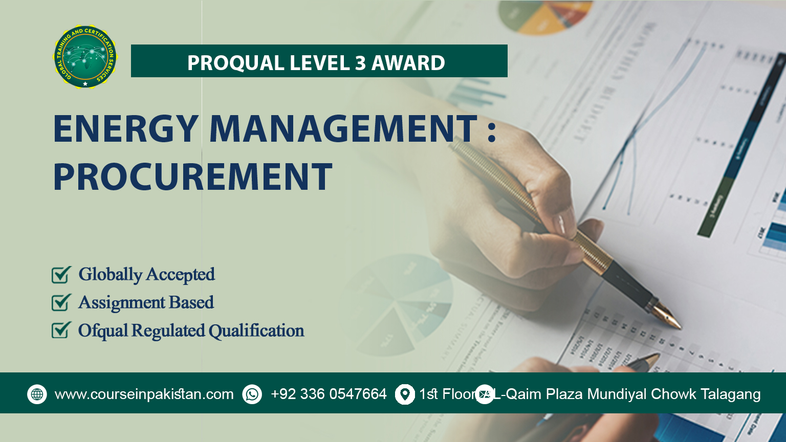 ProQual Level 3 Award in Energy Management : Procurement