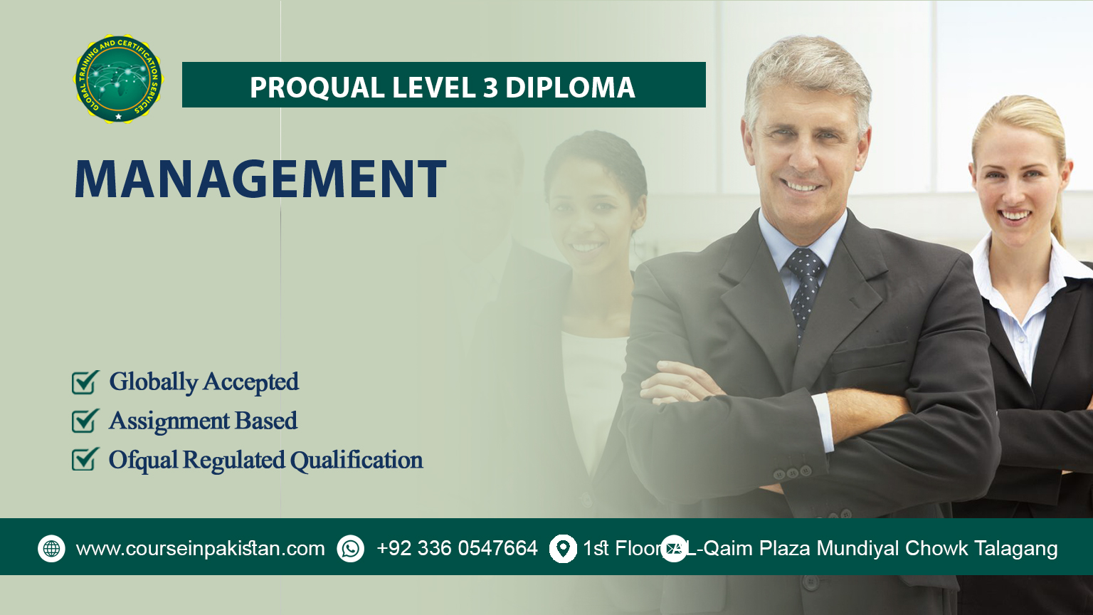 ProQual Level 3 Diploma in Management