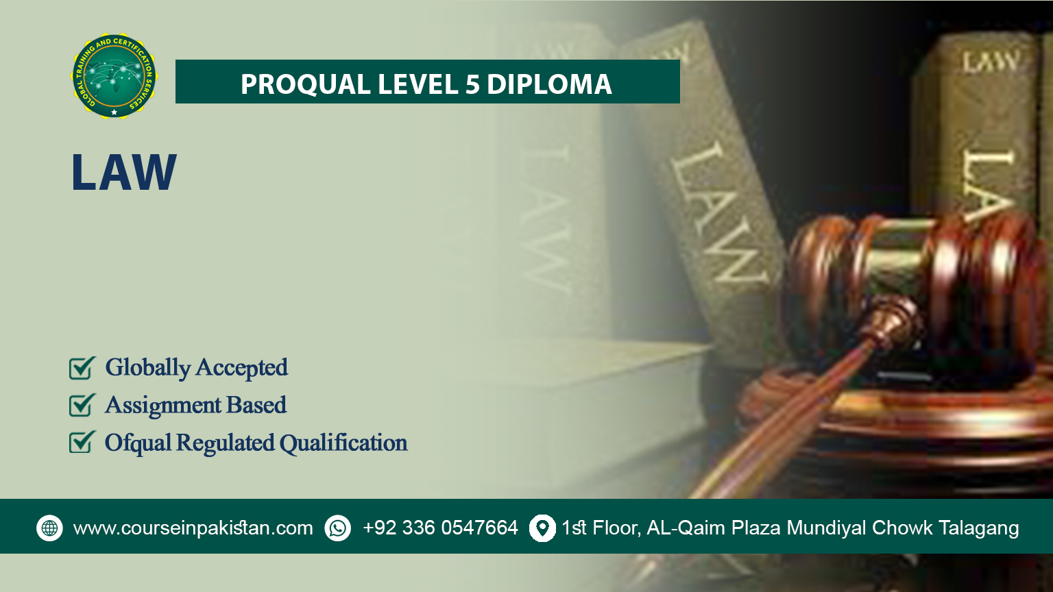 ProQual Level 5 Diploma in Law