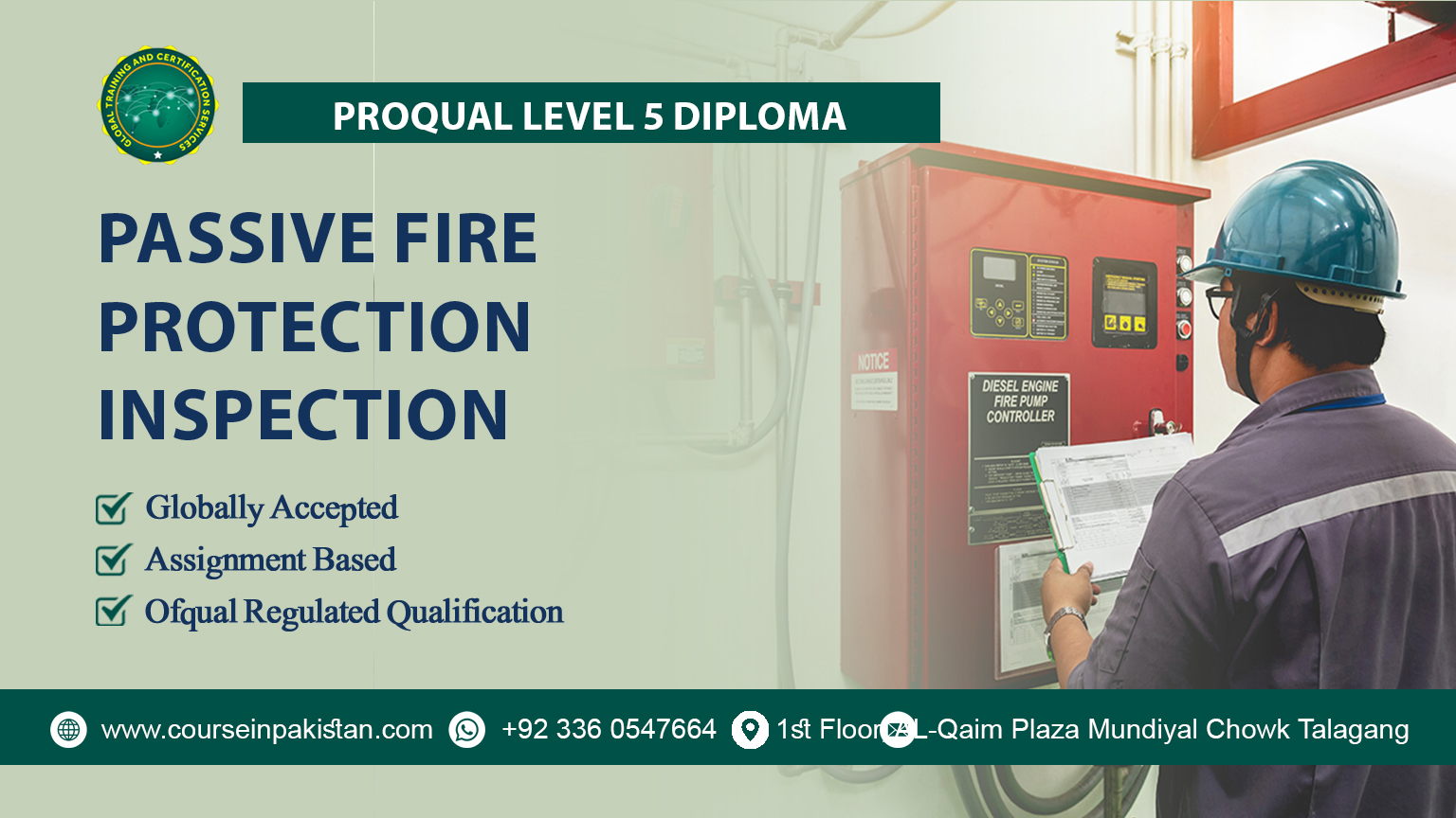 ProQual Level 5 Diploma in Passive Fire Protection Inspection