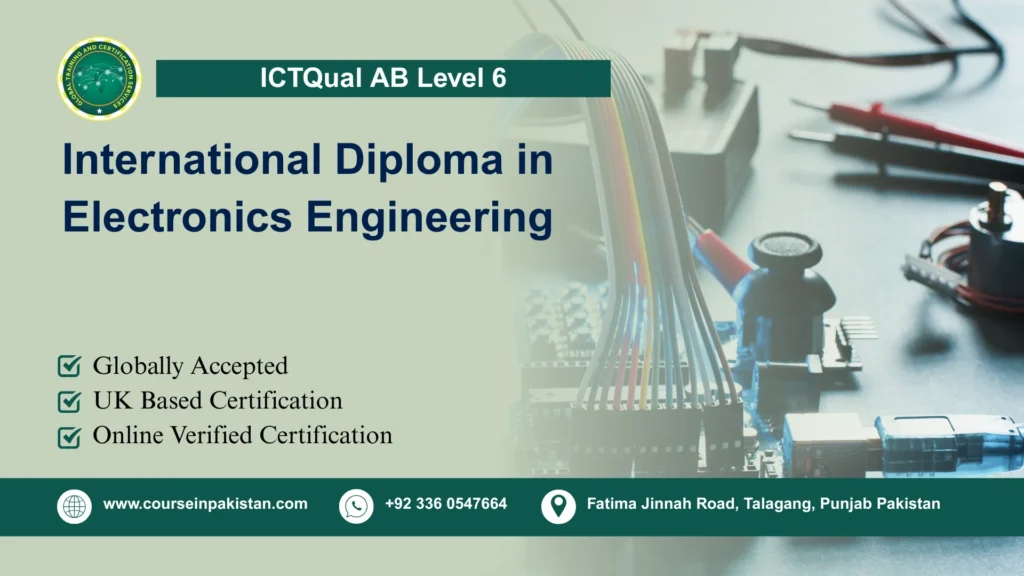 ICTQual AB Level 6 International Diploma in Electronics Engineering