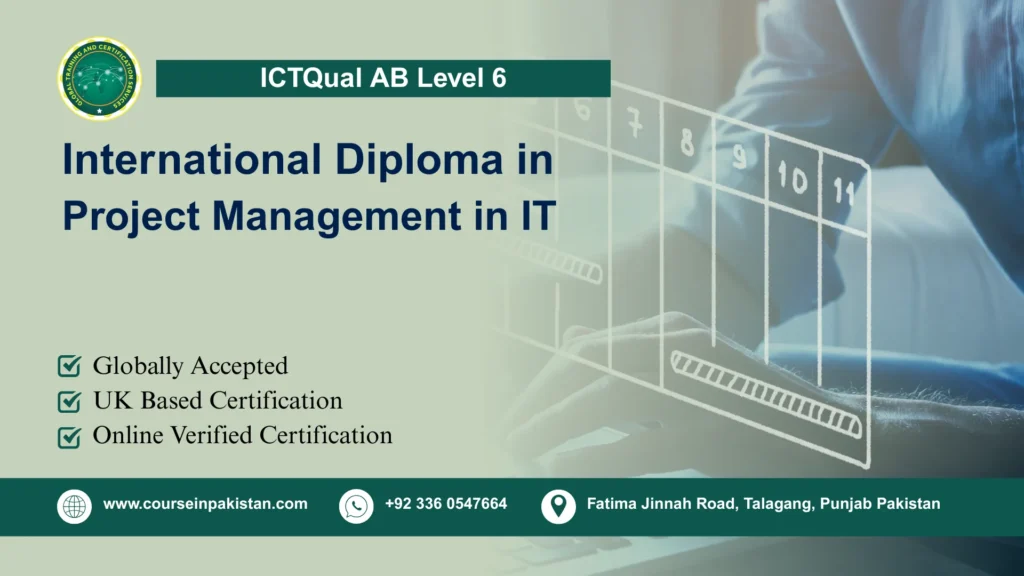 ICTQual AB Level 6 International Diploma in Project Management in IT