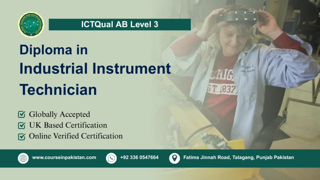 ICTQual AB Level 3 Diploma in Industrial Instrument Technician