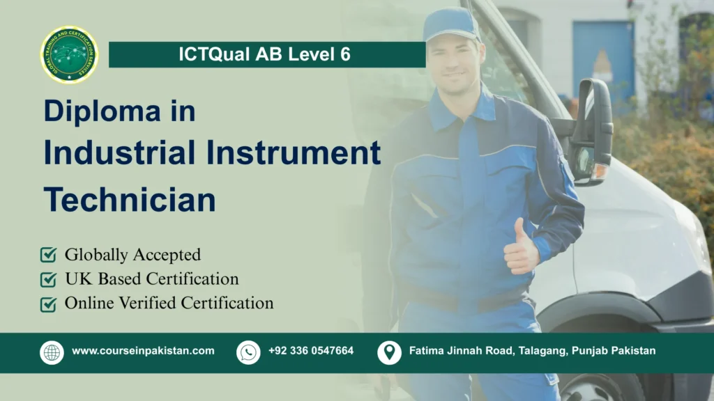 ICTQual AB Level 6 Diploma in Industrial Instrument Technician