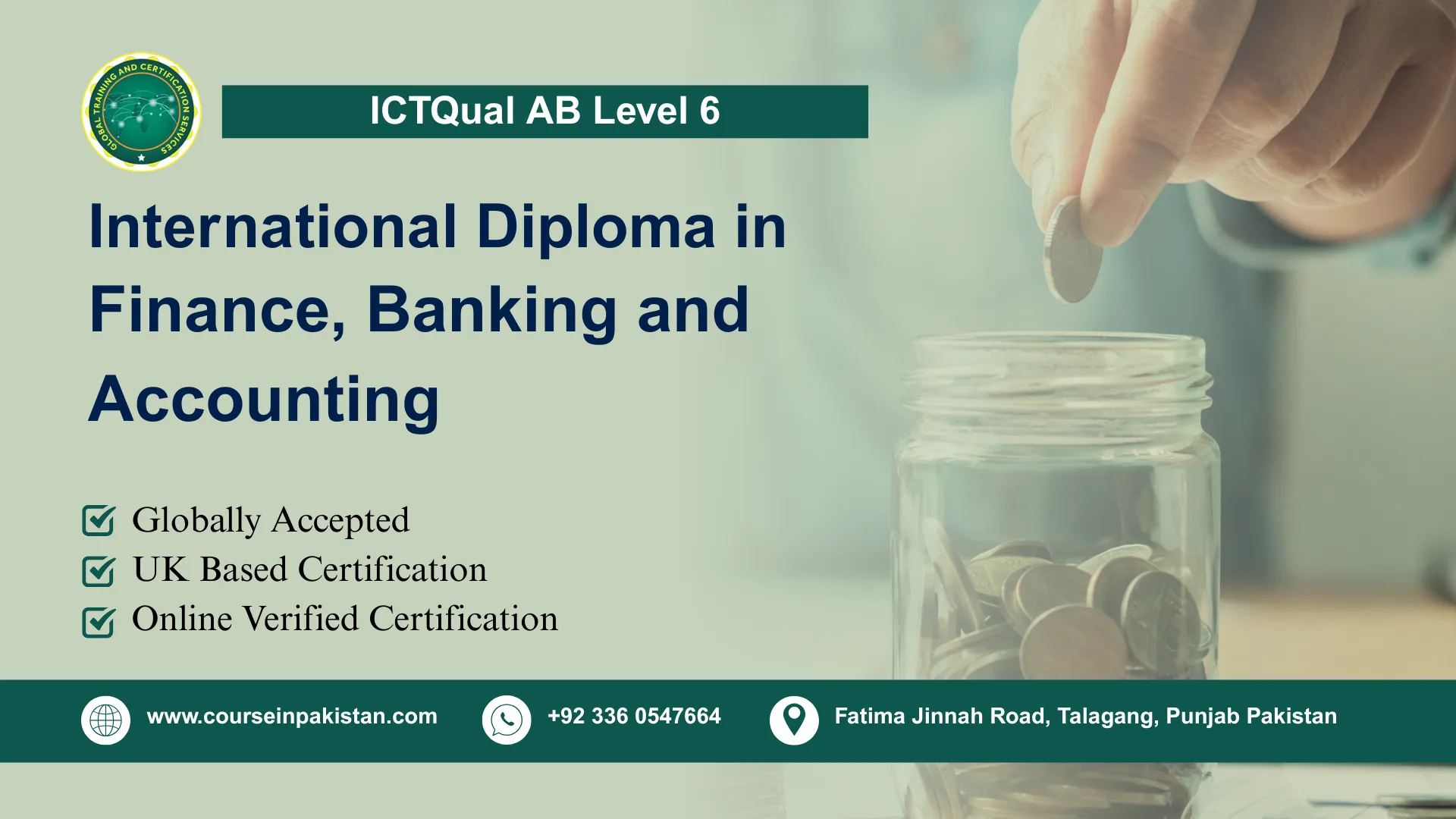 ICTQual AB Level 6 International Diploma in Finance, Banking and Accounting ICTQual AB Level 6 International Diploma in Finance, Banking and Accounting
