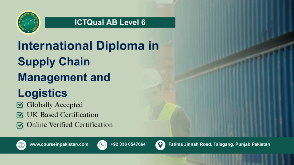 ICTQual AB Level 6 International Diploma in Supply Chain Management and Logistics